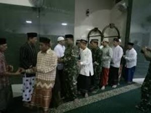 Jaga Kondusifitas, Kodim Surabaya Timur Rutin Sholat Tahajud dan Shubuh Berjamaah