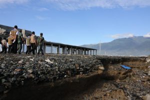 BNPB Membangun Monumen di Tepi Pantai Talise