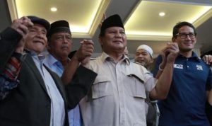 Prabowo Subianto Nyatakan Sebagai Presiden RI Periode 2019-2024