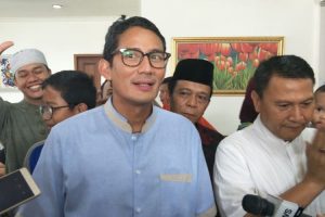 Ketimbang Bertemu Ma’ruf Amin, Sandiaga Lebih Memilih Mengawal Hasil Pemilu