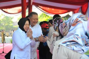 Di Hari Pertama, Walikota Surabaya Gelar Halal Bihalal