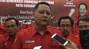 Rakercab PDIP Tetapkan Wisnu Calon Walikota Surabaya 2020