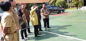 Mulai Pulih, Walikota Surabaya Tinjau Sekolah-sekolah
