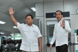 Jokowi dan Prabowo ‘Mengubur’ Cebong dan Kampret di MRT