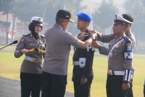 Irwasda Polda Jatim Pimpin Apel Pasukan Operasi Patuh Semeru 2019