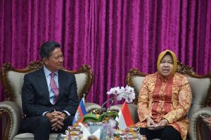 Menteri dari Kamboja ‘Nyantri’  Manajemen Transportasi ke Surabaya