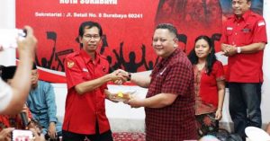 Tasyakuran Tandai Pindahnya Kantor PDIP Surabaya ke Jalan Stail No 8