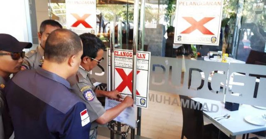 Diduga Tidak Mengantongi Izin, Hotel Ibis di Surabaya Disegel Satpol PP