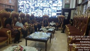 Jalin Tali Silaturrahmi Kajari Tanjung Perak Berkunjung ke Pemkot Surabaya