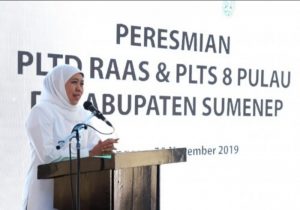 Gubernur Jatim Resmikan PLTD Raas dan 8 PLTS Kepulauan Sumenep