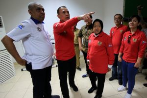 Ketua Umum PSSI Sidak Stadion Gelora Bung Tomo