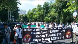 Warga Surat Ijo : Ada Pengingkaran Konstitusi di Pemkot Surabaya