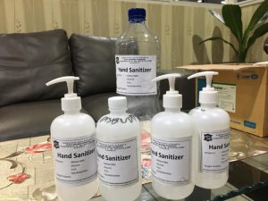 Lindungi Warga, Pemkot Surabaya Ciptakan Produk Hand Sanitizer