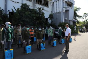 Pemkos Tarik Petugas Pemantau di 19 Titik Akses Masuk Surabaya