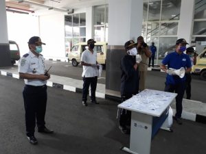 Dishub Surabaya Terapkan Protokol Transportasi di Terminal