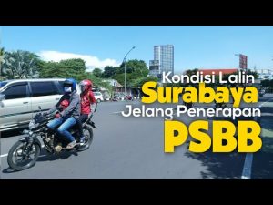 Kondisi Lalin di Kota Surabaya Menjelang Penerapan PSB2