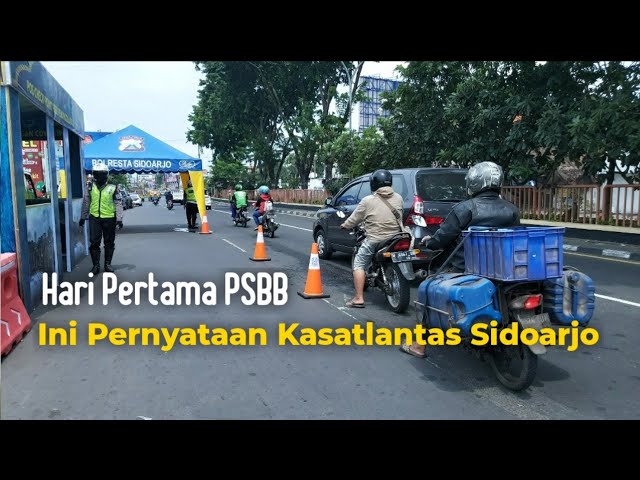 PSB2 Di Perbatasan Surabaya-Sidoarjo, Kasatlantas : Kita Dekati dengan Cara Humanis