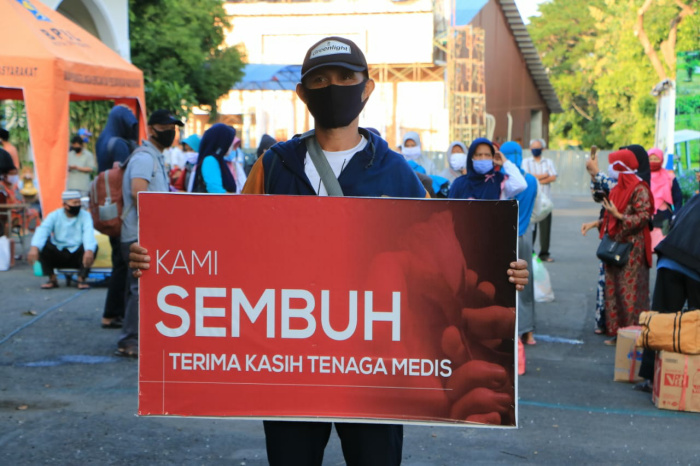 Hari Ini 168 Pasien Covid-19 di Kota Surabaya Dinyatakan Sembuh