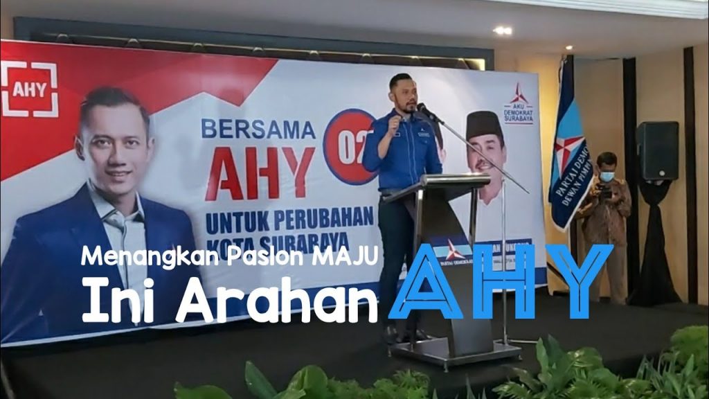 Arahan AHY di Media Gathering Pilkada Surabaya