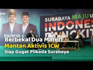 Berbekal Dua Materi, Mantan Aktivis ICW Siap Gugat Pilkada Surabaya