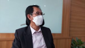 Ketua DPRD Yos Sudarso ; Untung Saya Sudah Vaksin