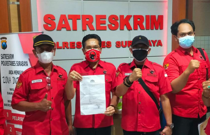 Baliho Puan Maharani Jadi Korban Vandalisme, PDIP Surabaya Tempuh Jalur Hukum