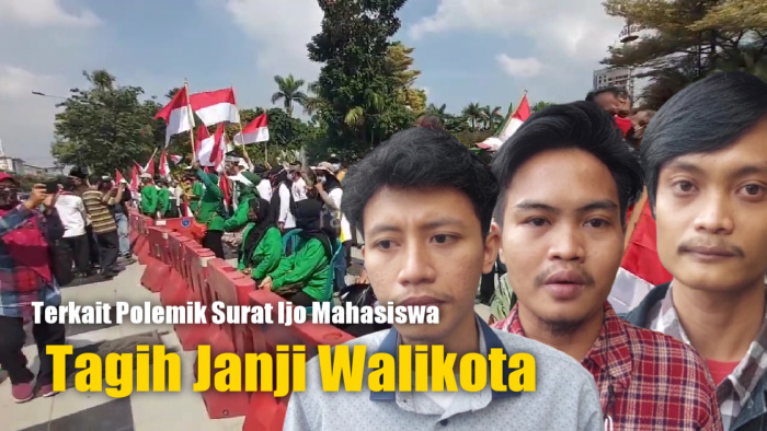 Terkait Polemik Surat Ijo : Mahasiswa Tagih Janji Walikota Surabaya