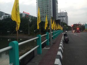 Ketua DPD Partai Golkar Surabaya Meminta Maaf ke Pengguna Jalan