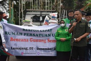 DPP PPP Gerak Cepat Salurkan Bantuan Untuk Korban Erupsi Semeru