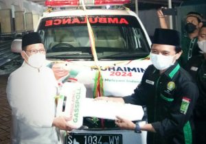 Garda Bangsa Surabaya Dapat Bantuan Ambulance dari Gus Imin