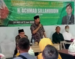 Reses Anggota DPRD Jatim, Achmad Sillahuddin dicurhati warga