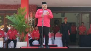 300 Kader Banteng Surabaya Ikuti Acara Peringatan HUT Emas PDIP KE 50 Tahun