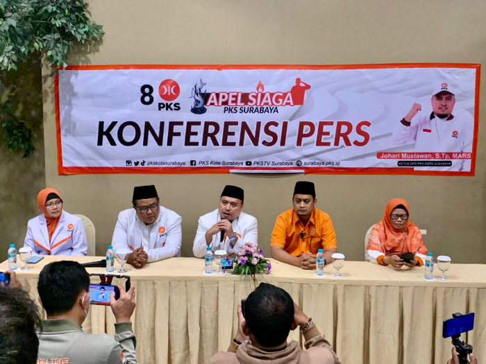 Sambut Pesta Demokrasi 2024, PKS Surabaya Gelar Apel Siaga