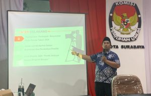 KPU Surabaya Gelar Sosialisasi Agenda Kerja ke Parpol Peserta Pemilu