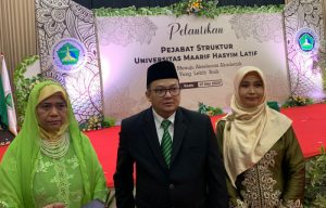 Pelantikan dan Pengukuhan Pejabat Struktural Universitas Maarif Hasyim Latif 2023-2027