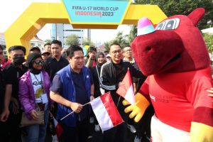Trophy Experience Piala Dunia U-17 Disambut Meriah di Surabaya