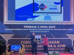 Diskominfo Surabaya Raih Empat Penghargaan JPRA 2023