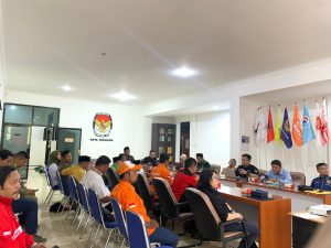 Bersama Parpol KPU Surabaya Sosialisasi Tahapan Kampanye Pemilu