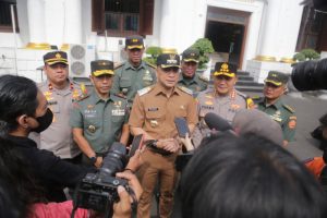Forkopimda Surabaya Gelar Apel Pasukan, Siaga Hadapi Bencana Hidrometeorologi