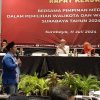 Rapat Kerja Bersama Insan Pers, KPU Surabaya Optimis Partisipasi Pemilih Meningkat