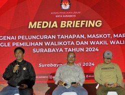 KPU Surabaya Launching Maskot Pilwali 2024