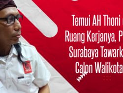 Temui AH Thoni, Ketua Projo Surabaya Tawarkan Calon Walikota