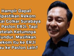 Ketumnya Mundur, Mendadak Ketua Golkar Surabaya Bicara Rekom Pilkada