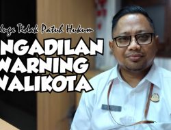 Walikota Diwarning Pengadilan, Kabag Hukum Buka Suara