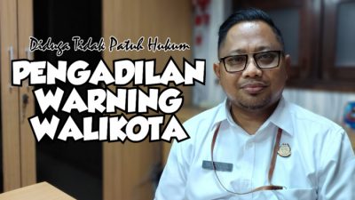 Walikota Diwarning Pengadilan, Kabag Hukum Buka Suara