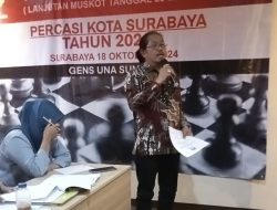 Buleks Kembali Pimpin Percasi Periode 2024-2028, Siap Majukan Catur Surabaya