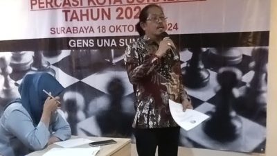 Buleks Kembali Pimpin Percasi Periode 2024-2028, Siap Majukan Catur Surabaya