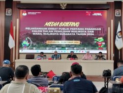 KPU Kota Surabaya: Debat Publik Pertama Calon Wali Kota Digelar 16 Oktober 2024