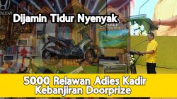 Luar Biasa! 5000 Relawan Adies Kadir, Kebanjiran Doorprize  Motor, Sepeda Listrik, Kulkas, dan  TV